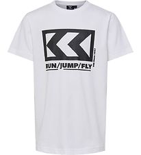 Hummel T-shirt - hmlFSK Low - White