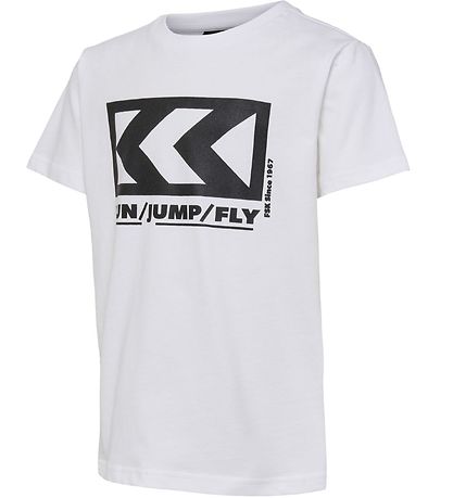Hummel T-shirt - hmlFSK Low - Vit