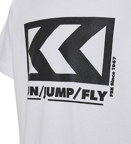 Hummel T-shirt - hmlFSK Low - Vit