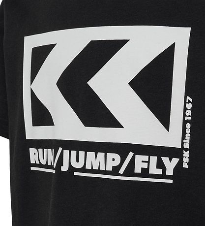 T-Shirt Hummel - hmlFSK Faible - Noir T-Shirt Hummel - hmlFSK Faible - Noir