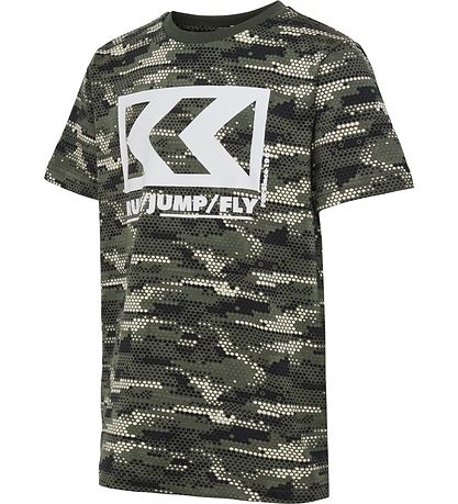 Hummel T-Shirt - hmlFSK laag - Army