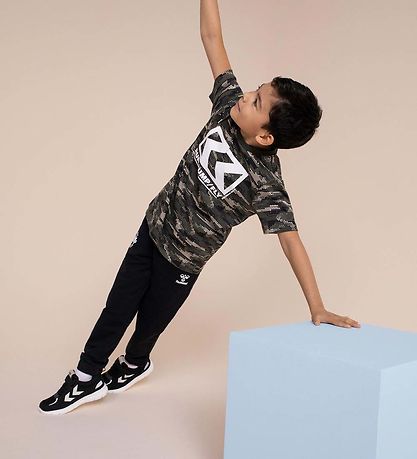 Hummel T-Shirt - hmlFSK laag - Army