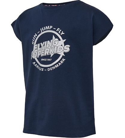 T-Shirt Hummel - saut hmlFSK - Black Iris T-Shirt Hummel - saut hmlFSK - Black Iris