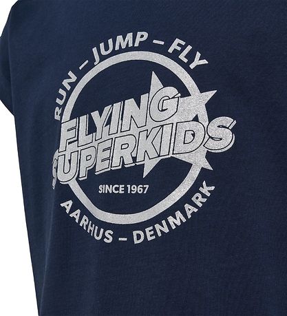 T-Shirt Hummel - saut hmlFSK - Black Iris T-Shirt Hummel - saut hmlFSK - Black Iris