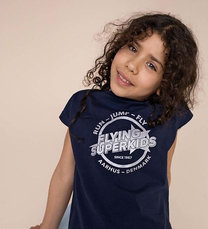 T-Shirt Hummel - saut hmlFSK - Black Iris T-Shirt Hummel - saut hmlFSK - Black Iris