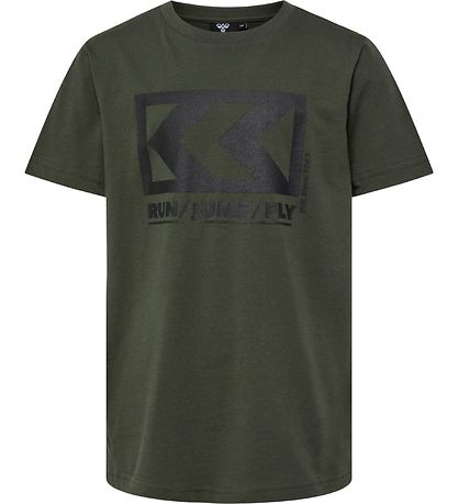 T-Shirt Hummel - hmlFSK Faible - Vert T-Shirt Hummel - hmlFSK Faible - Vert