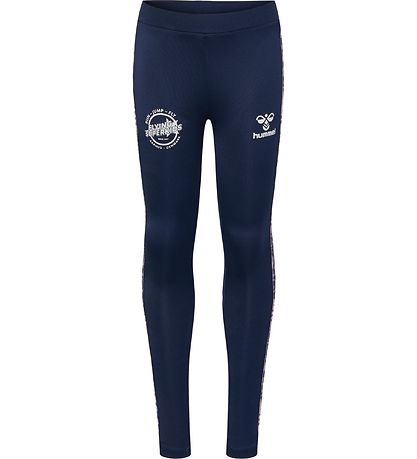 Leggings Hummel - hmlFSK Joy - Black Iris/Heather Rose
