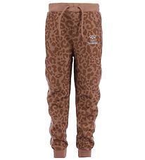 Pantalon de Jogging Hummel - hmlNaomi - Fourrure de castor Pantalon de Jogging Hummel - hmlNaomi - Fourrure de castor