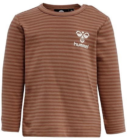 Hummel Blouse - hmlMULLE - Beaver Fur