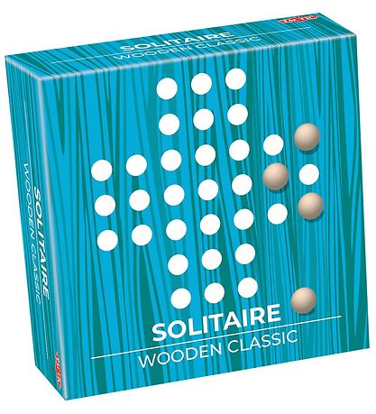 TACTIC Board Game - Wood - Solitaire