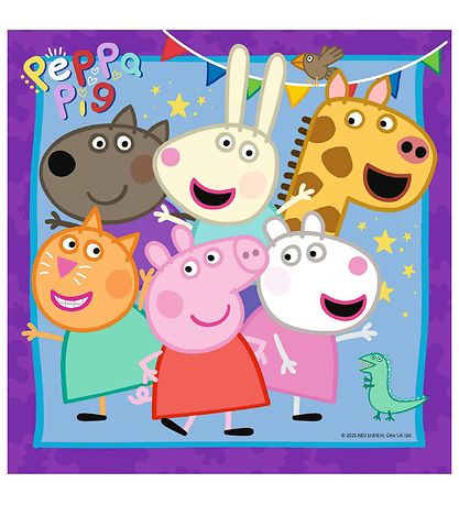 Puzzle Ravensburger - 3x49 Briques - Peppa Pig - Famille Puzzle Ravensburger - 3x49 Briques - Peppa Pig - Famille