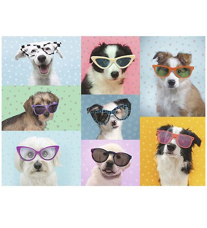 Ravensburger Puzzel - 150 Bakstenen - Grappige honden Ravensburger Puzzel - 150 Bakstenen - Grappige honden