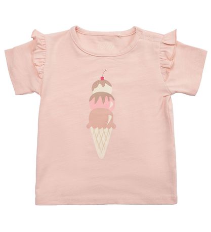 Petit by Sofie Schnoor T-shirt - Rose Blush w. Ice