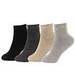GoBabyGo Sokken - Anti-Slip - 4-pack - Grey/Waar/Black GoBabyGo Sokken - Anti-Slip - 4-pack - Grey/Waar/Black