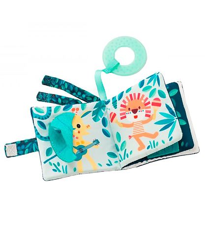Lilliputiens Soft Book - Marius - Blue/Green