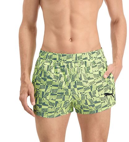 Puma Swim Shorts - Mineral Blue Combo