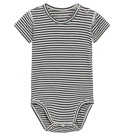Hust and Claire Bodysuit s/s - Bow - Bamboo - Blues