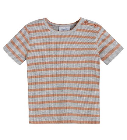 Noa Noa miniature T-shirt - Rib - Art Grey Melange Noa Noa miniature T-shirt - Rib - Art Grey Melange