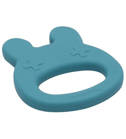 We Might Be Tiny Bijtring - Konijn - Silicone - Blue Schemering We Might Be Tiny Bijtring - Konijn - Silicone - Blue Schemering