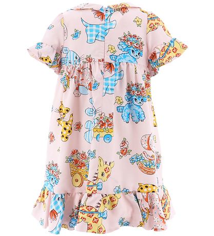 Moschino Kleid - Rosa m. Print
