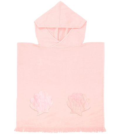 SunnyLife Towel Poncho - 62x63 cm - Mermaid - Pink