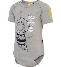 Hummel Romper k/æ - Maya De Bee - Grijs Gevlekt