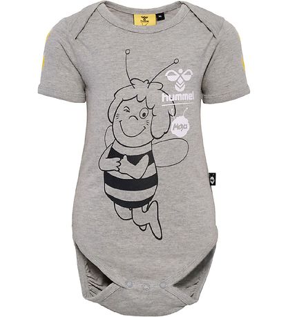 Hummel Romper k/æ - Maya De Bee - Grijs Gevlekt