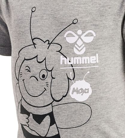 Hummel Romper k/æ - Maya De Bee - Grijs Gevlekt
