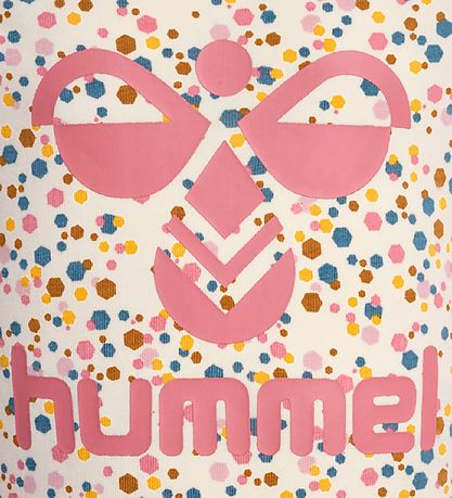 Hummel Bodysuit s/s - hmlKaren - White/Pink Hummel Bodysuit s/s - hmlKaren - White/Pink