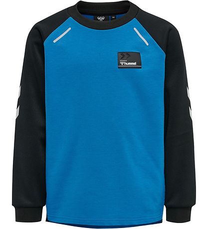 Hummel Sweatshirt - hmlJon - Blue/Black