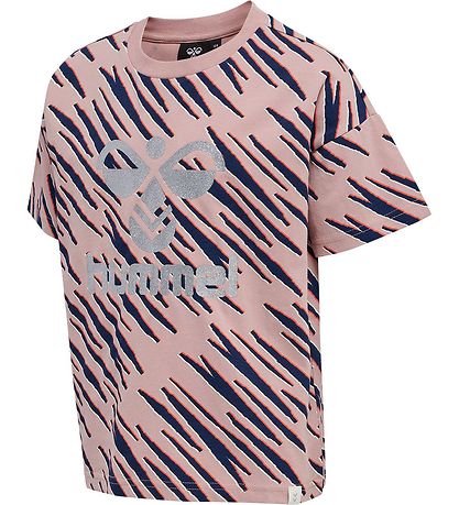 Hummel T-Shirt - hmlAmelia - Woodrose
