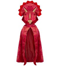 Great Pretenders Costume - Triceratops Cloak - Red Great Pretenders Costume - Triceratops Cloak - Red