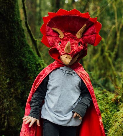 Great Pretenders Costume - Triceratops Cloak - Red