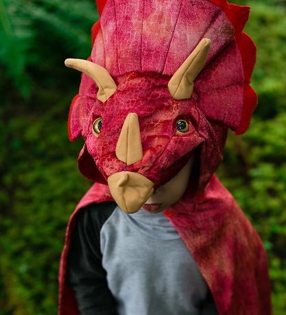 Great Pretenders Costume - Triceratops Cloak - Red