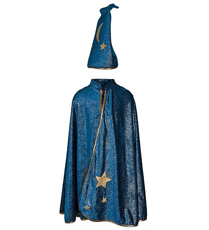 Great Pretenders Costume - Wizard Set - Blue w. Glitter