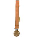 Filibabba Pacifier Clip w. Velcro - Sandy Filibabba Pacifier Clip w. Velcro - Sandy