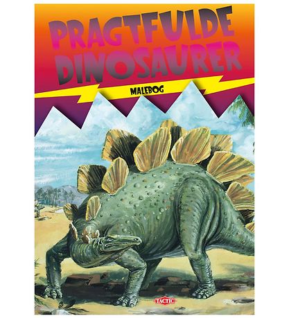 TACTIC Målarbok - Magnifika dinosaurier