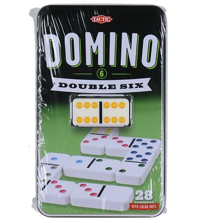 TACTIC Spill - Domino Dobbel Six