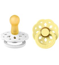 Bohème Tétine BIBS - 2 Pack - Taille 1 - Tour - White/Sunshine Bohème Tétine BIBS - 2 Pack - Taille 1 - Tour - White/Sunshine