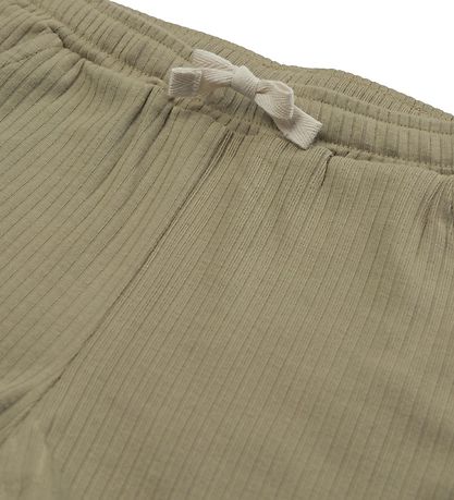 Petit by Sofie Schnoor Shorts - Rib - Dusty Green Petit by Sofie Schnoor Shorts - Rib - Dusty Green