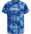 Hummel Stuttermabolur - hmlBAY - Blue Kvars