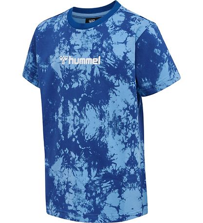 Hummel Stuttermabolur - hmlBAY - Blue Kvars