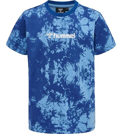 Hummel Stuttermabolur - hmlBAY - Blue Kvars