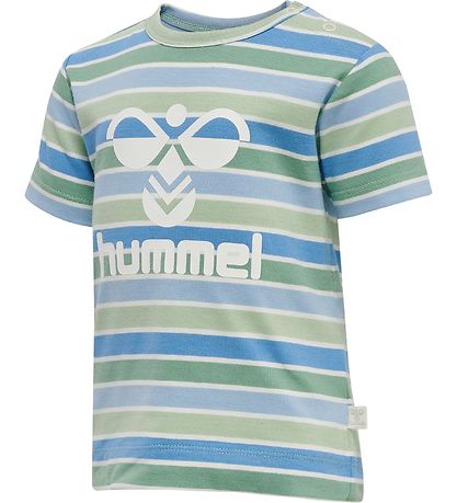 Hummel T-paita - hmlPELLE - Harmaa Jade