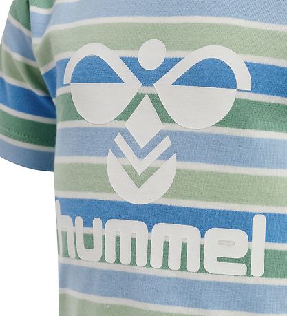 Hummel T-paita - hmlPELLE - Harmaa Jade