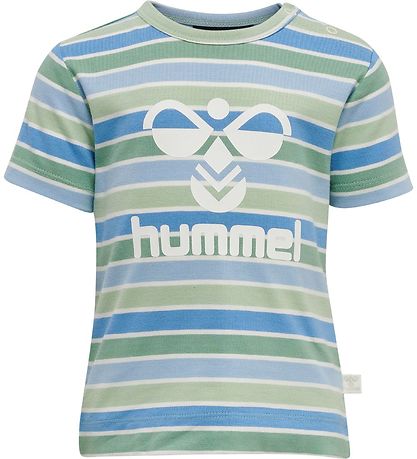 Hummel T-paita - hmlPELLE - Harmaa Jade