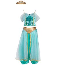 Great Pretenders Costume w. Headband - Jasmine Suit - Green