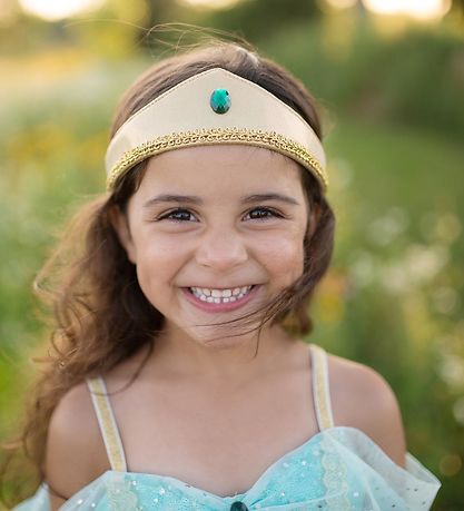 Great Pretenders Costume w. Headband - Jasmine Suit - Green