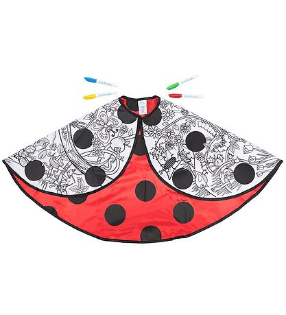 Great Pretenders Costume - Colour-A-Cape - Ladybug