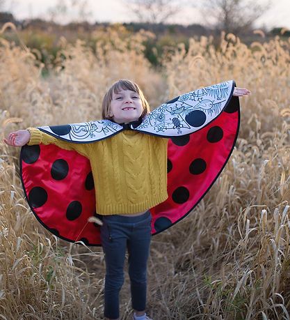 Great Pretenders Costume - Colour-A-Cape - Ladybug